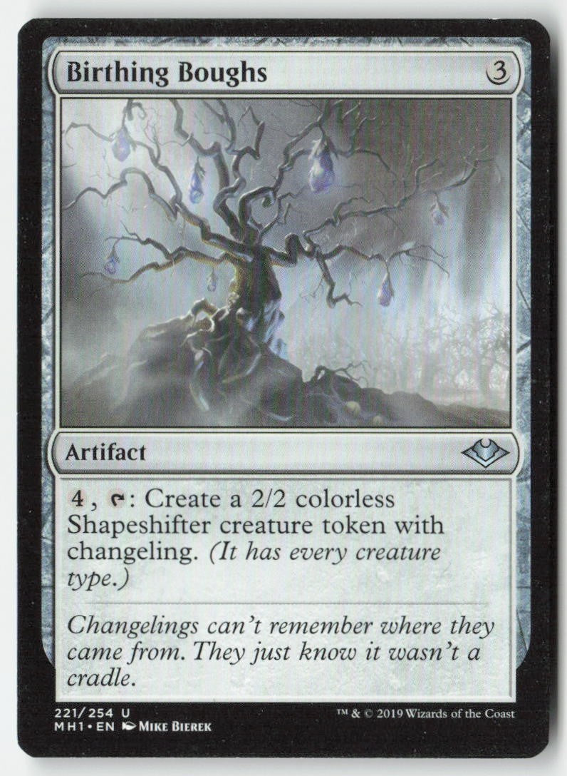 Birthing Boughs MH1 221 Uncommon Moderately Played