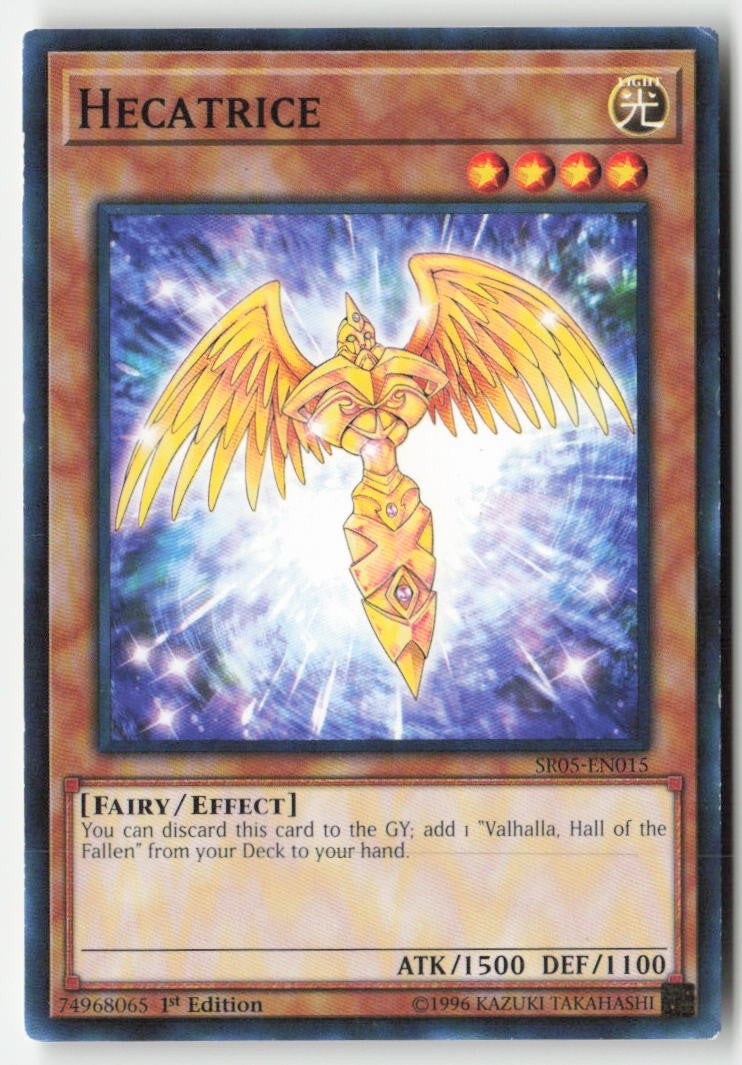 Hecatrice SR05-EN015 1st Edition Common Moderately Played