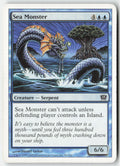 Sea Monster 9ED 96 Common Moderately Played