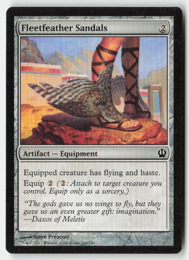 Fleetfeather Sandals THS 216 Common Moderately Played
