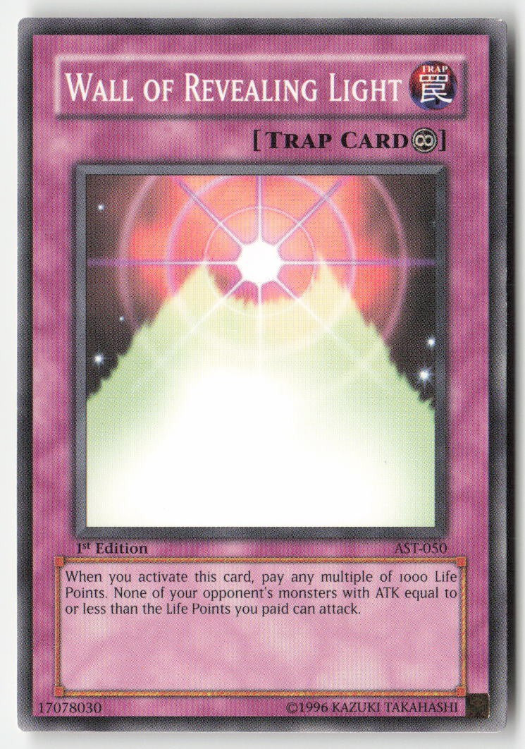 Wall of Revealing Light AST-050 1st Edition Common Moderately Played