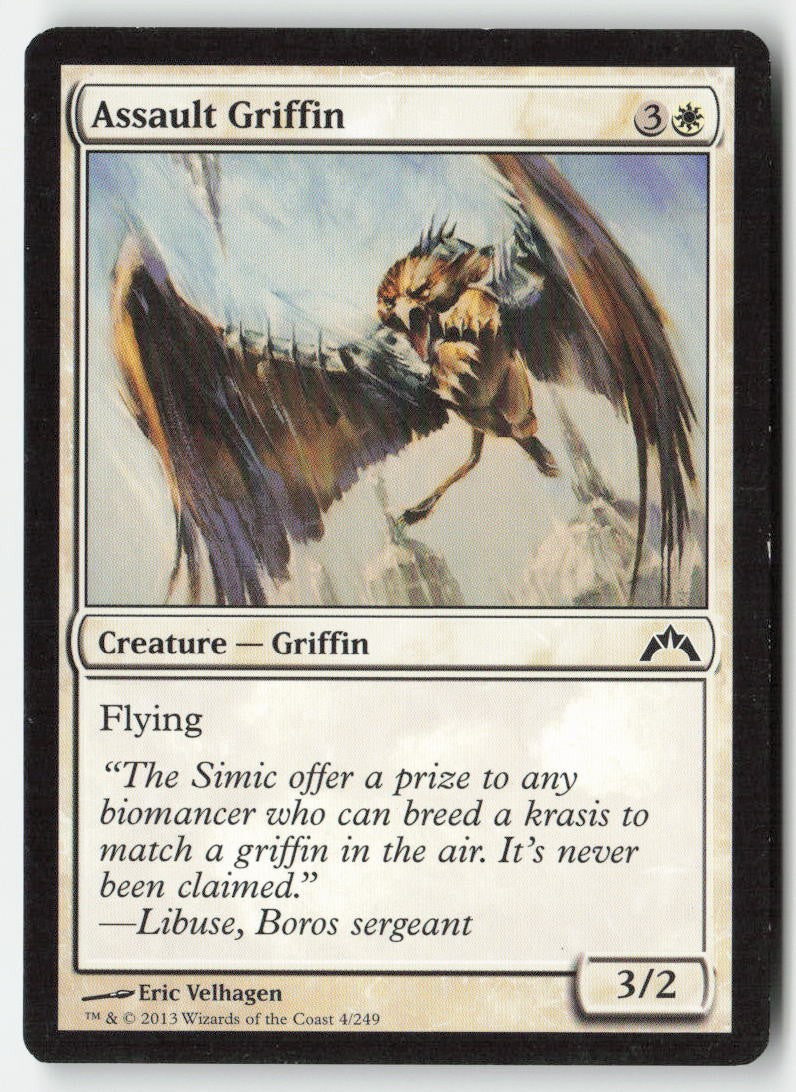 Assault Griffin GTC 4 Common Moderately Played