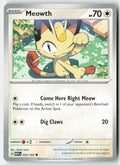 Meowth 052/165 Regular 151 Moderately Played