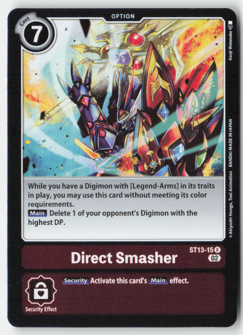 Direct Smasher ST13-15 Foil Rare Near Mint