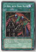 A Deal with Dark Ruler DCR-030 Unlimited Common Moderately Played