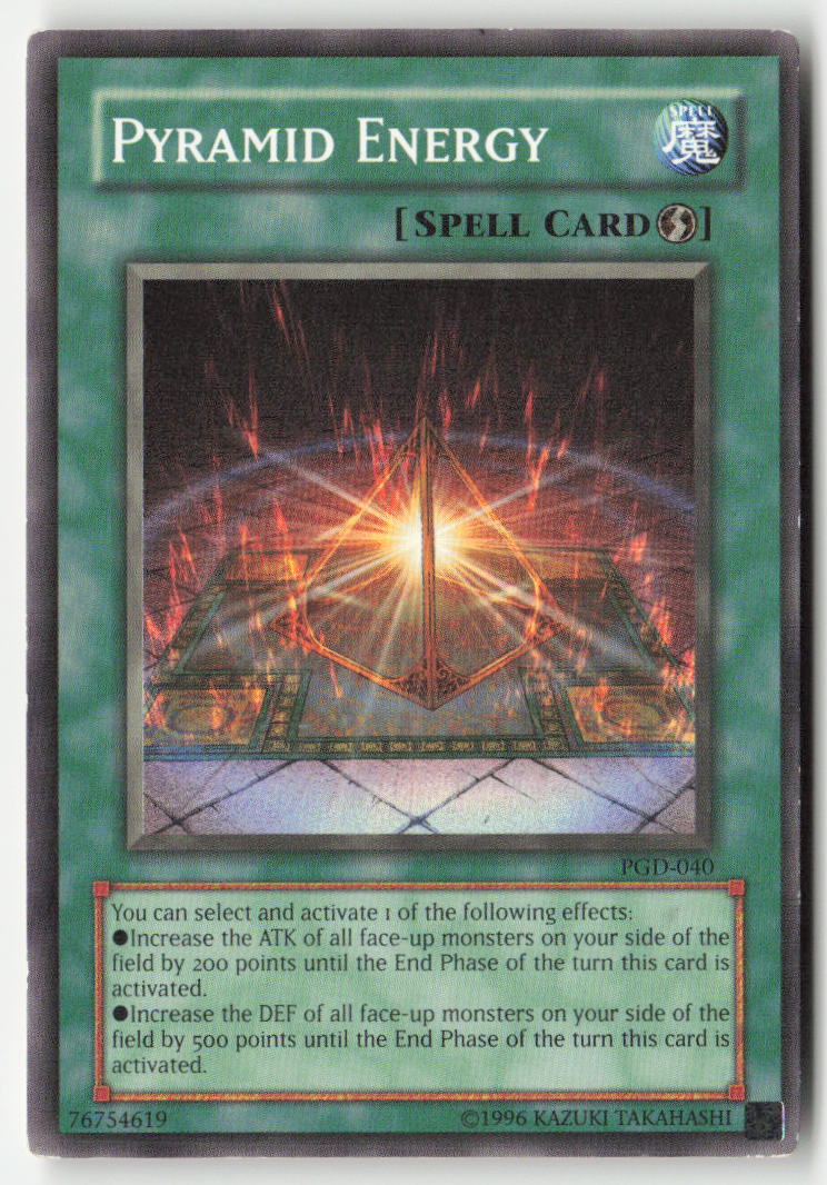 Pyramid Energy PGD-040 Unlimited Common Moderately Played, Front