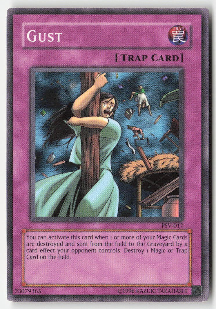 Gust PSV-017 Unlimited Common Moderately Played, Front
