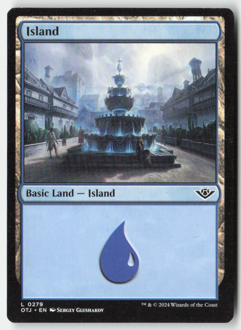Island OTJ 279 Common Moderately Played
