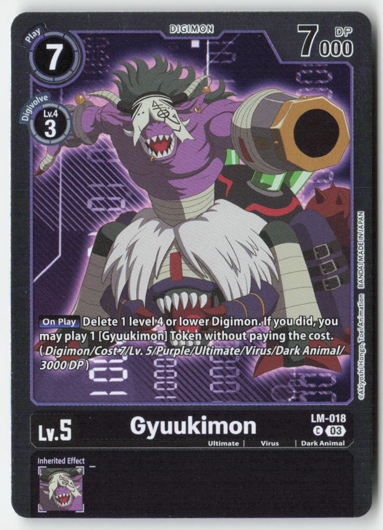 Gyuukimon (English Exclusive) LM-018 Foil Common Near Mint