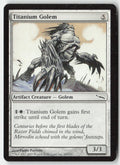 Titanium Golem MRD 263 Common Moderately Played