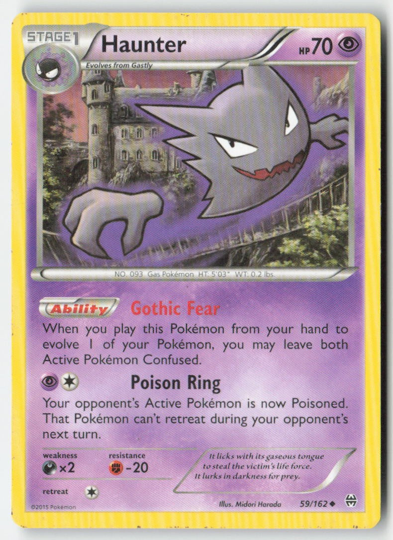 Haunter 59/162 Regular BREAKthrough Moderately Played