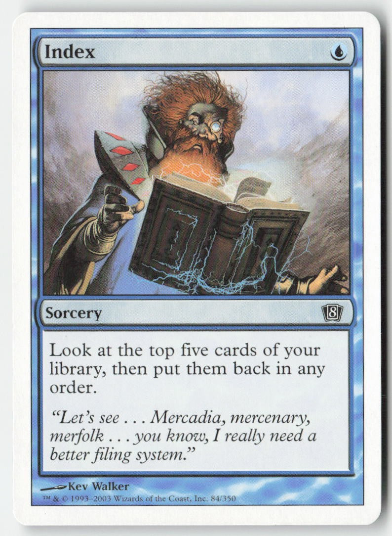 Index 8ED 84 Common Moderately Played