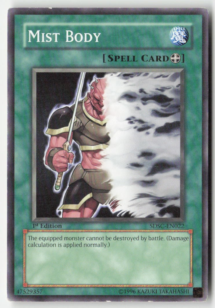 Mist Body SDSC-EN022 1st Edition Common Moderately Played