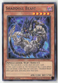 Shaddoll Beast DUEA-EN027 1st Edition Rare Moderately Played