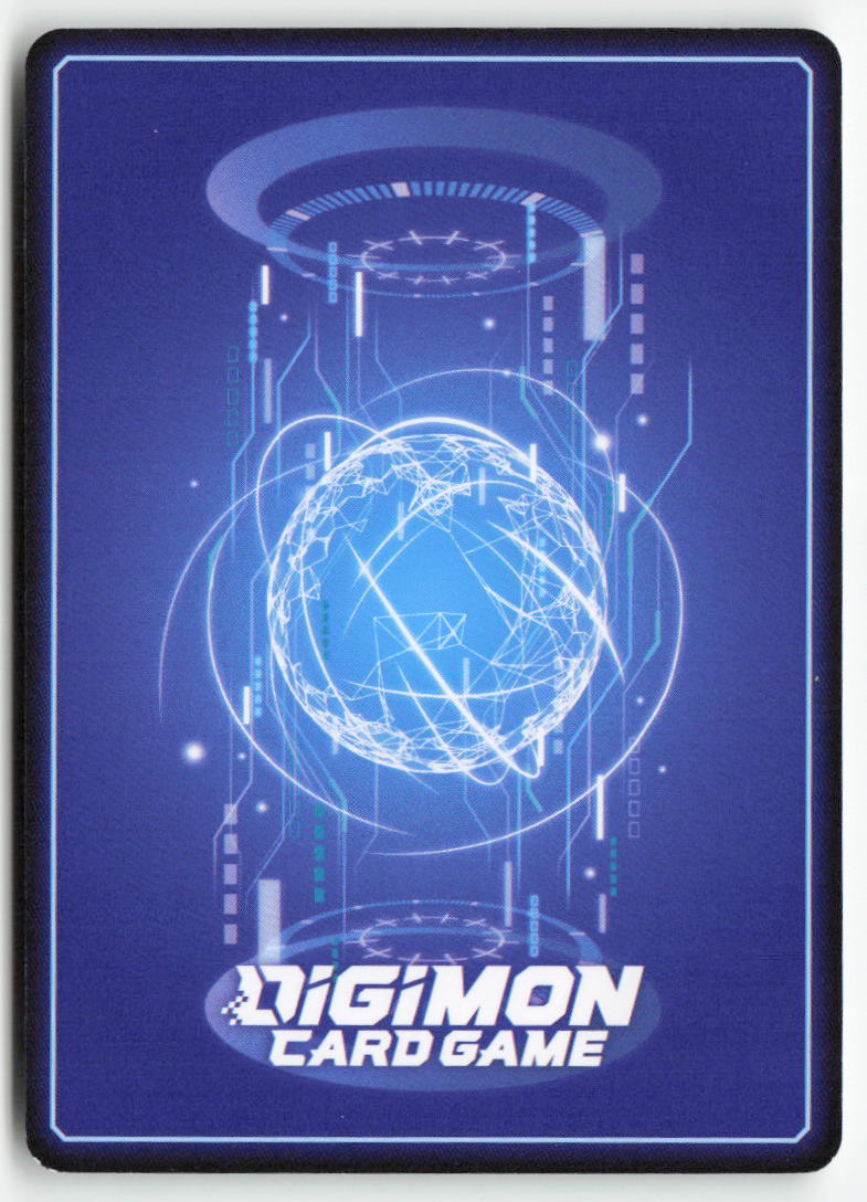 Lilamon BT4-059 Foil Super Rare Near Mint, Back
