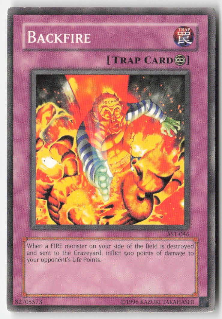 Backfire AST-046 Unlimited Common Moderately Played