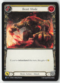 Beast Mode (Yellow) #HVY018 - Heavy Hitters - Flesh and Blood - Rare - Near Mint