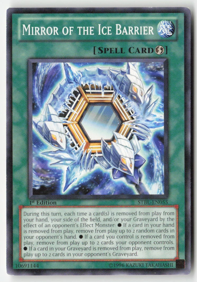 Mirror of the Ice Barrier STBL-EN055 1st Edition Common Moderately Played