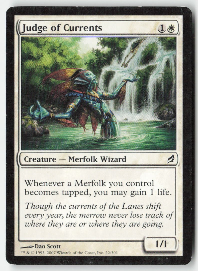 Judge of Currents LRW 22 Common Moderately Played
