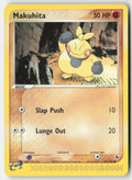 Makuhita 56/109 Regular Ruby & Sapphire Moderately Played