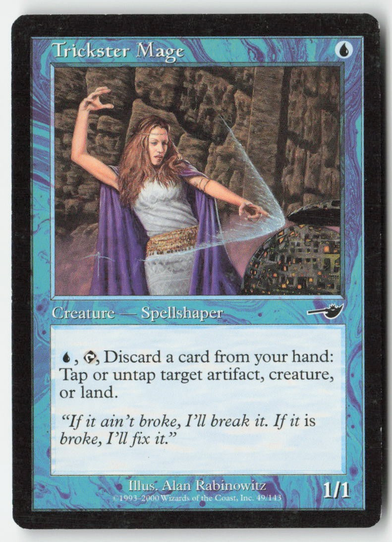 Trickster Mage NEM 49 Common Moderately Played
