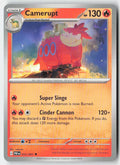 Camerupt 012/91 Regular Paldean Fates Moderately Played