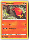 Sizzlipede 37/202 Regular Sword & Shield Moderately Played