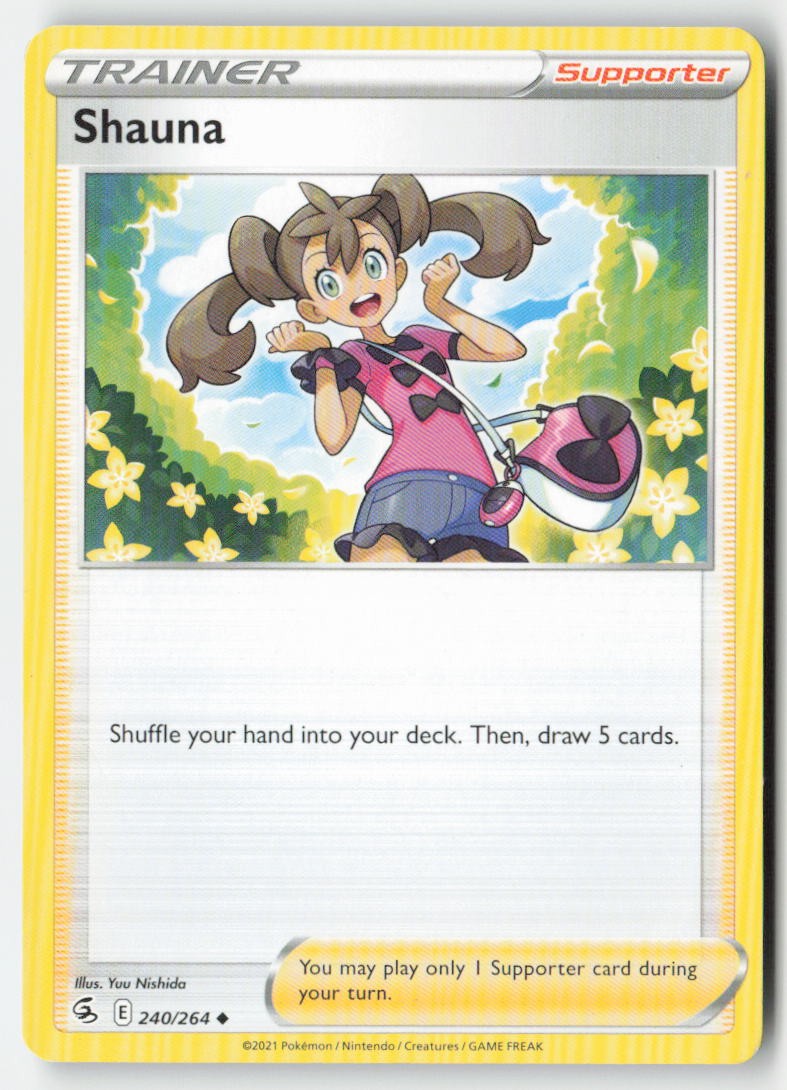 Shauna 240/264 Regular Fusion Strike Moderately Played