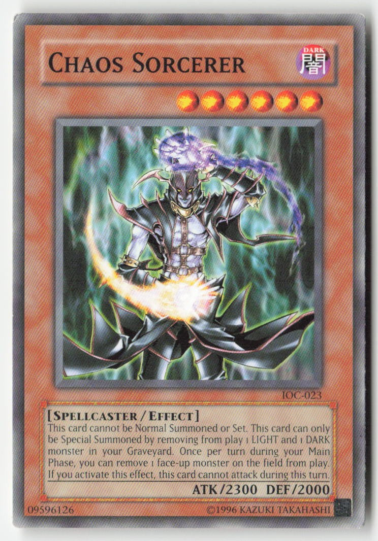 Chaos Sorcerer IOC-023 Unlimited Common Moderately Played