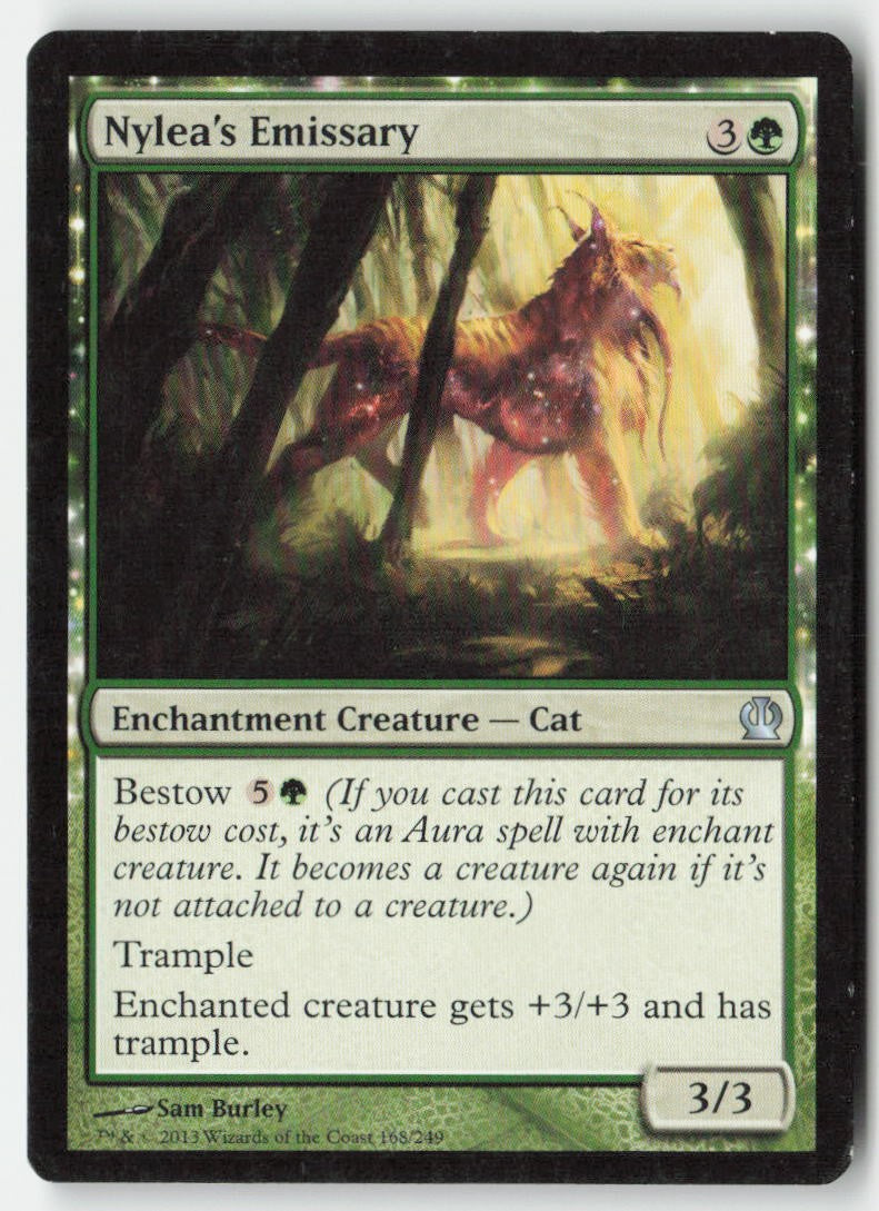 Nylea's Emissary THS 168 Uncommon Moderately Played
