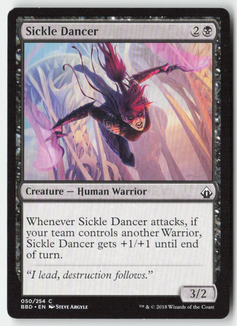 Sickle Dancer BBD 50 Common Moderately Played