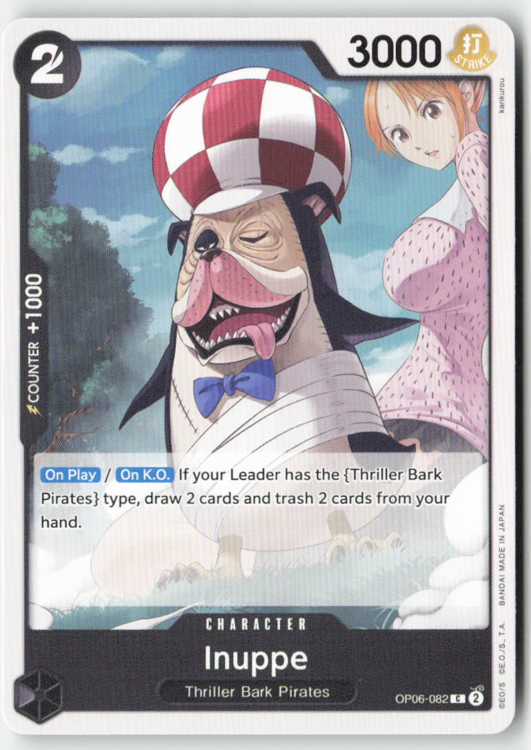 Inuppe OP06-082 Normal Common Lightly Played