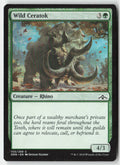 Wild Ceratok GRN 150 Common Moderately Played