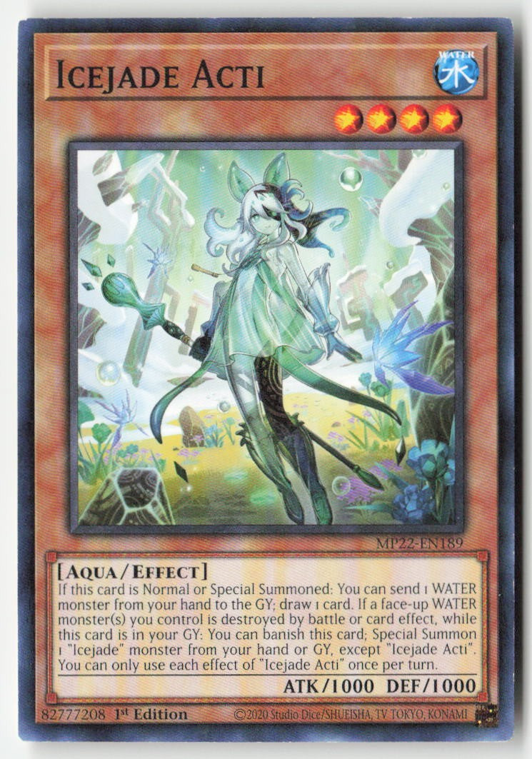 Icejade Acti MP22-EN189 1st Edition Common Moderately Played