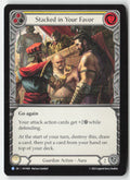Stacked in Your Favor (Yellow) #HVY069 - Heavy Hitters - Flesh and Blood - Rare - Near Mint