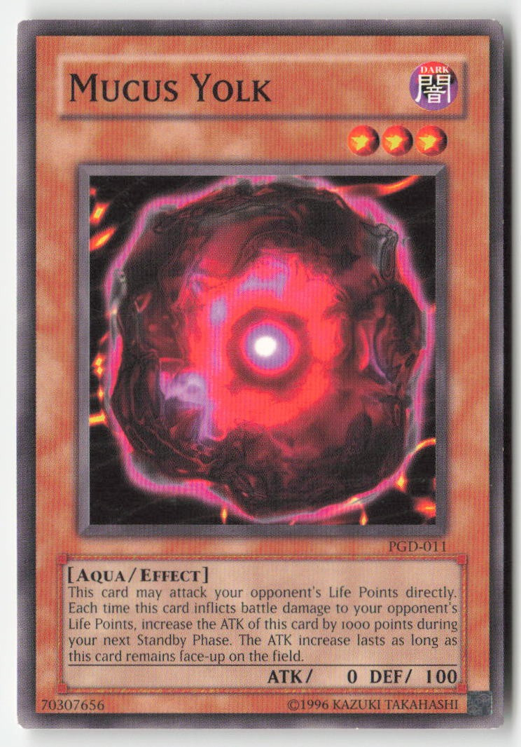 Mucus Yolk PGD-011 Unlimited Common Moderately Played