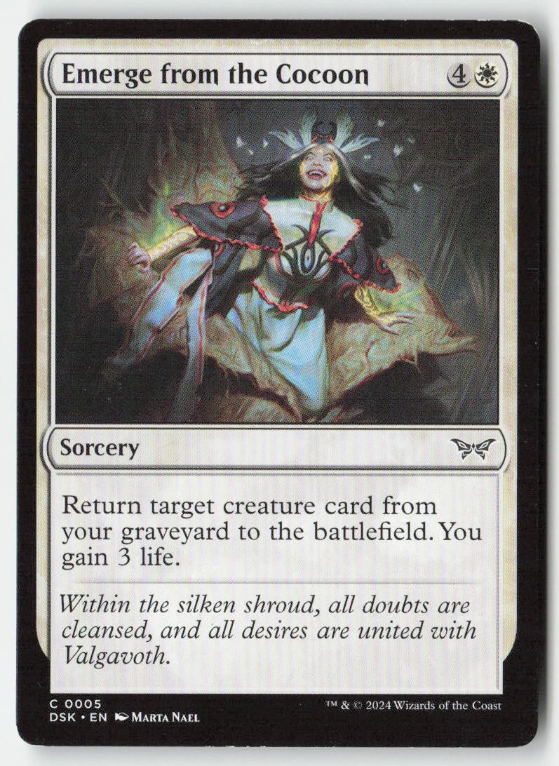 Emerge from the Cocoon DSK 5 Common Moderately Played