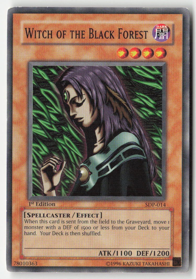 Witch of the Black Forest SDP-014 1st Edition Common Moderately Played