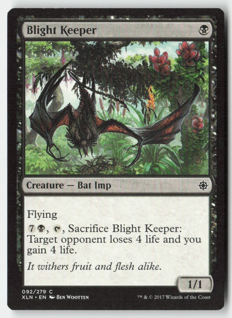 Blight Keeper XLN 92 Common Moderately Played