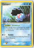 Clamperl 58/101 Regular Hidden Legends Moderately Played