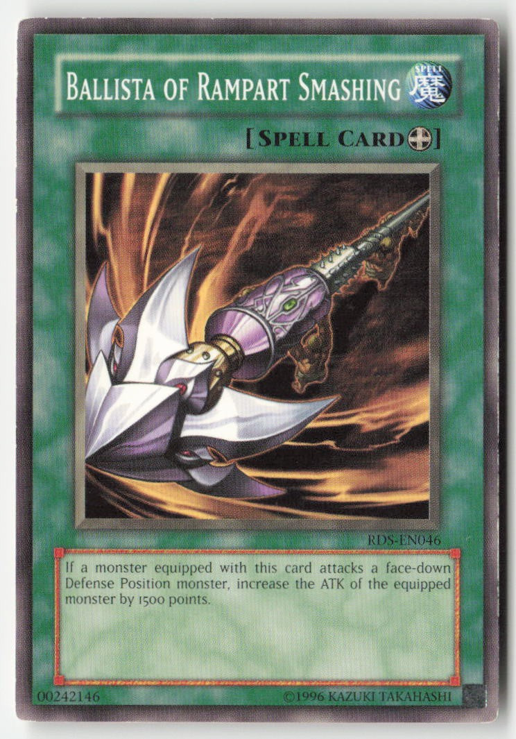 Ballista of Rampart Smashing RDS-EN046 Unlimited Common Moderately Played, Front