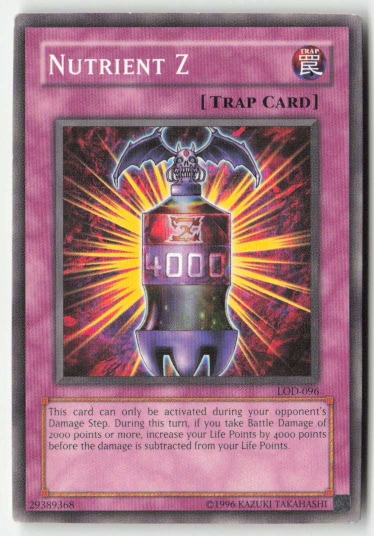 Nutrient Z LOD-096 Unlimited Common Moderately Played