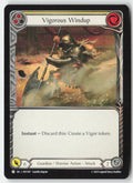 Vigorous Windup (Yellow) #HVY187 - Heavy Hitters - Flesh and Blood - Common - Near Mint