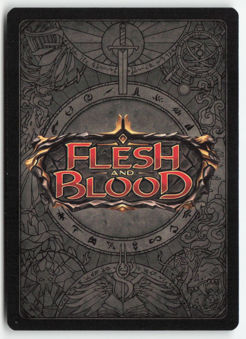 Lead with Power (Blue) #HVY154 - Heavy Hitters - Flesh and Blood - Common - Near Mint, Back