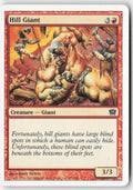 Hill Giant 9ED 197 Common Moderately Played