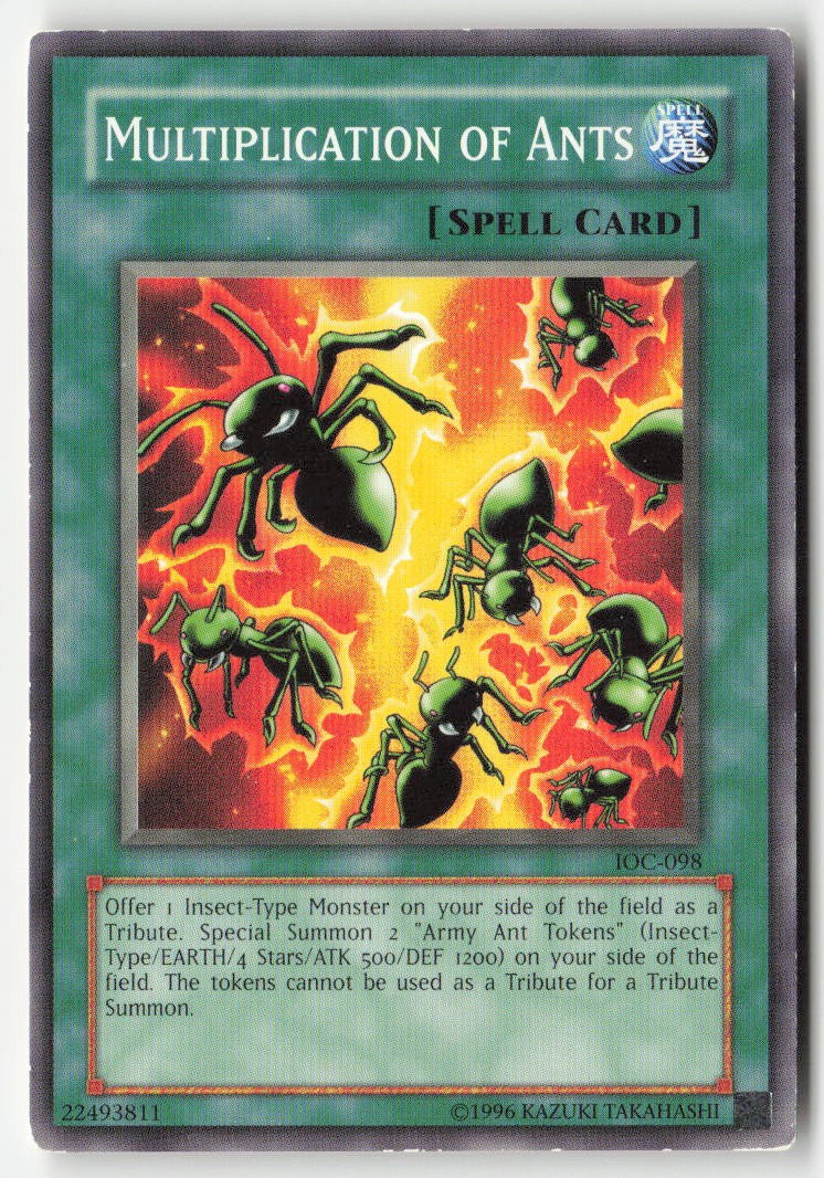 Multiplication of Ants IOC-098 Unlimited Common Moderately Played