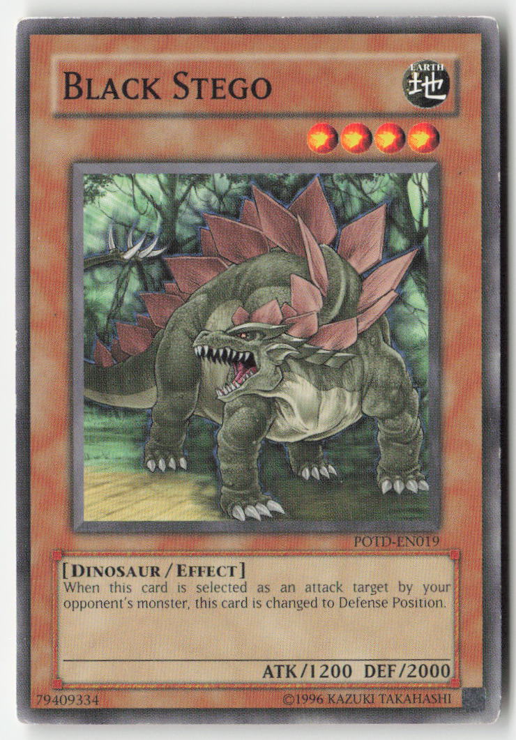 Black Stego POTD-EN019 Unlimited Common Moderately Played