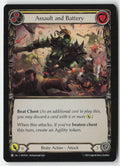 Assault and Battery (Yellow) #HVY027 - Heavy Hitters - Flesh and Blood - Common - Near Mint