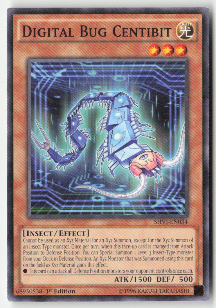 Digital Bug Centibit SHVI-EN034 1st Edition Common Moderately Played
