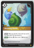 Divining Shells #161/219 - Unleashed - Riftbound - Uncommon - Lightly Played